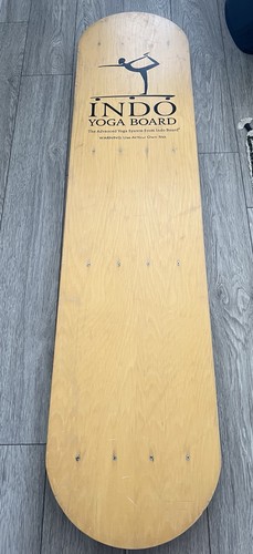 Indo wooden yoga balance board - wooden,