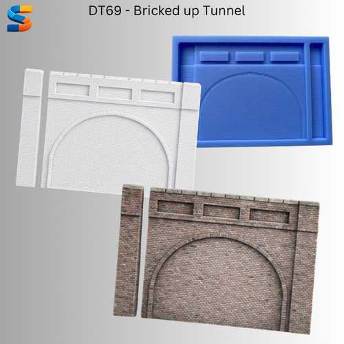 Model railway bricked - railway, up