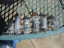 Job Lot radio valves: ECC85