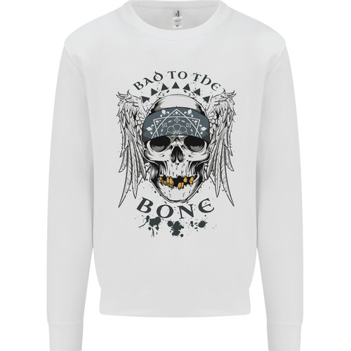 Bad the bone biker skull - to,