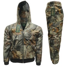 Children's Kids Waterproof Hunting Fishing Camo Army Jacket Trouser Suit Set