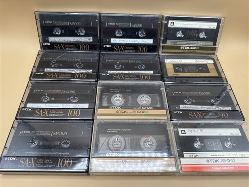 Lot tdk x90 - &, sa-x100