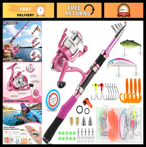 Fishing rod and reel combo - and,