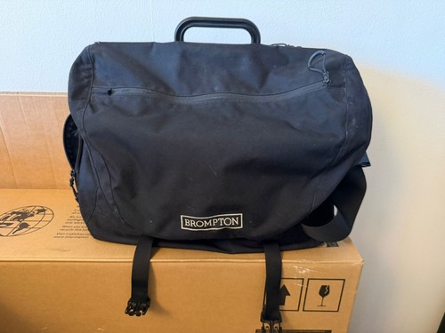 Brompton black front bag - brompton,