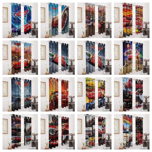 Pixar cars lightning curtains - cars,