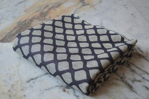 Black beige sanganer hand - &,