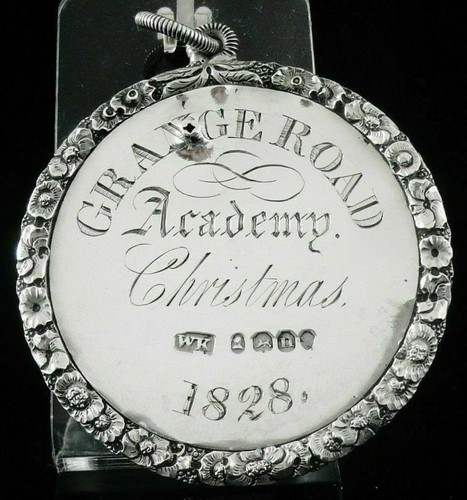 Antique sterling silver - silver, school