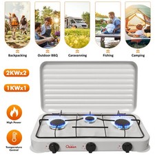 Portable Gas Stove 3 Burner
