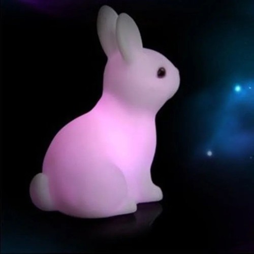 Led rabbit night - night, light