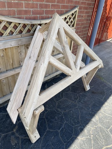 Solid oak porch kit front - solid,
