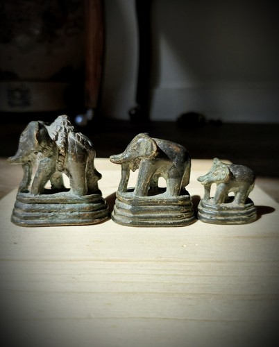 Set antique bronze opium - 3,