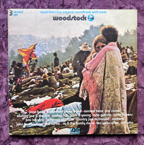 Woodstock soundtrack 3xlp - woodstock,