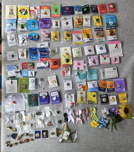 Collection charity pin - charity,