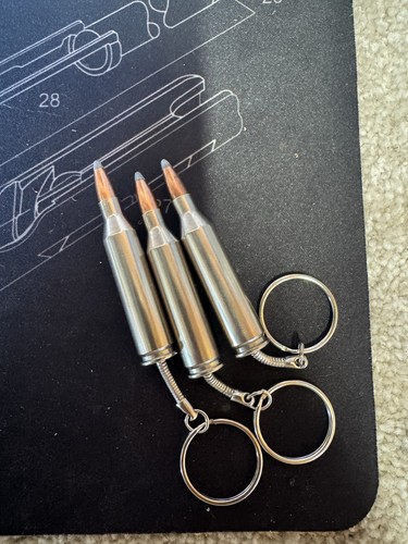 Silver colour 243 bullet - .243,
