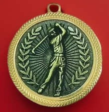 Golf Medal & Ribbon & Free