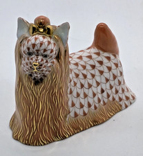 Herend Porcelain TOY YORKSHIRE TERRIER VH Red 15873 boxed YORKIE