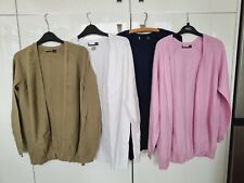 Marks and Spencer Cotton Rich Open Front Textured Lightweight Cardigan XS, Small