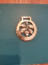 Vintage Horse Brass Acorn and