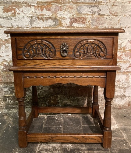 Old charm side table lamp - charm,