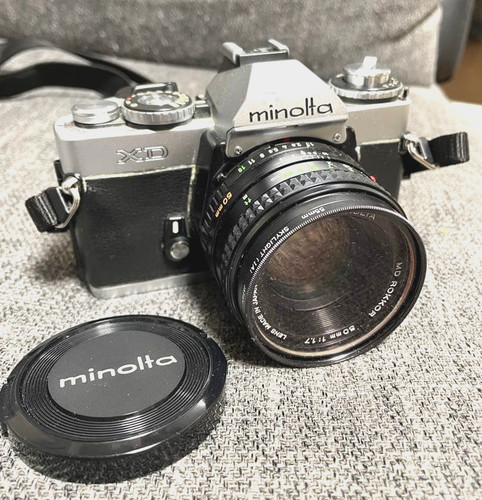 Minolta 35mm film slr - xd,