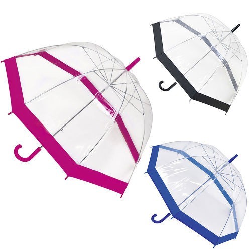 Transparent dome umbrella - dome,