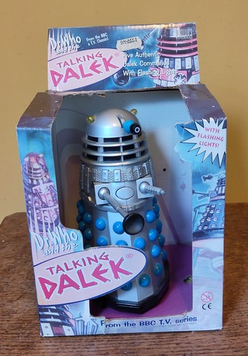 Who talking dalek with - talking,