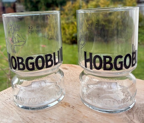 Hobgoblin glass pint - glass, of