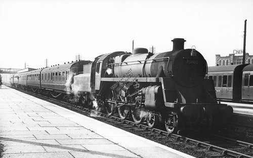 1963 pwllheli train station - 1963,