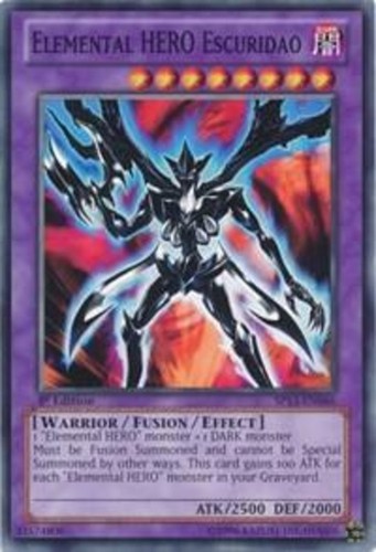 Elemental hero escuridao - elemental,