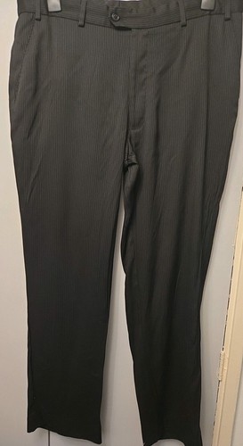 Mens black pin striped - pin,