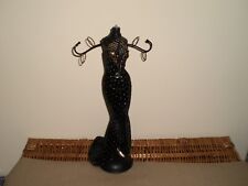 Stand Mannequin For Different Jewellery Fabric Velours With Sparkles 