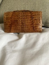 vintage snakeskin handbag / Clutch Bag 1940s Excellent Condition Looks Brand New