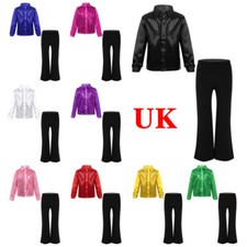 UK Boys Girls Sequin Hip Hop