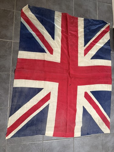 Vintage ww2 era union jack - vintage,