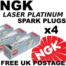 4x NGK Laser Platinum SPARK