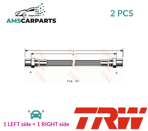 Brake hose line pipe - hose,