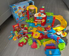 vTech Toot Toot Drivers Fire Station, Christmas pack and track extension pack