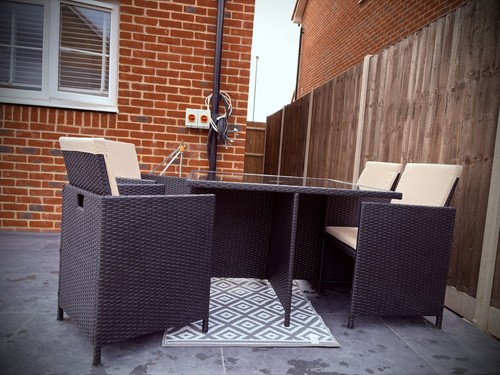 Seater cube ratan effect - cube,