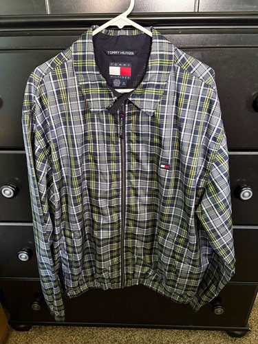 Vtg tommy hilfiger - hilfiger, plaid