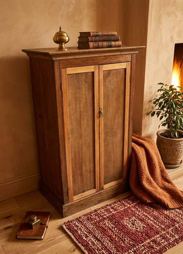 Antique low wardrobe cottage - ,