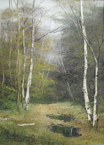 Terry evans original oil - terry,