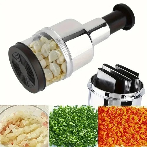 Manual hand press - hand, onion