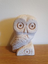 Vintage Owl of Athena - Carved