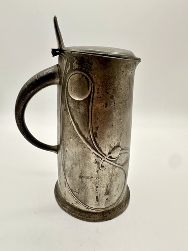 Antique arts crafts pewter - &,