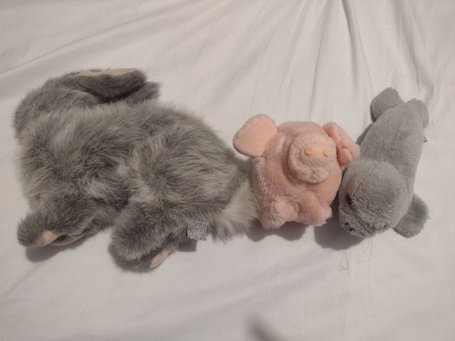 1980 plush teddies rabbit - 1980's,
