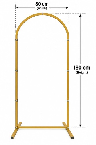 Balloon arch gold - balloon, by