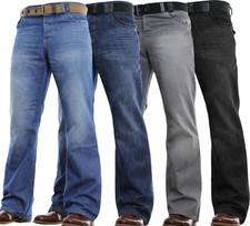 Men's Bootcut Wide Leg Flared