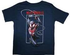 Marvel Boy's Spider-Man Into The Spider VS Miles Morales Spidey T-Shirt - NWT