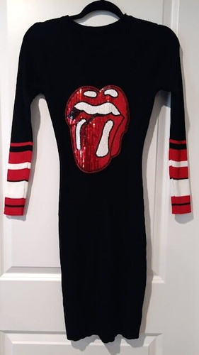 The rolling stones sequin logo - the,