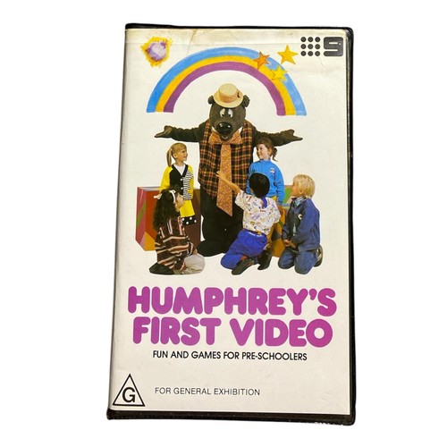 Humphrey first video vhs - first,